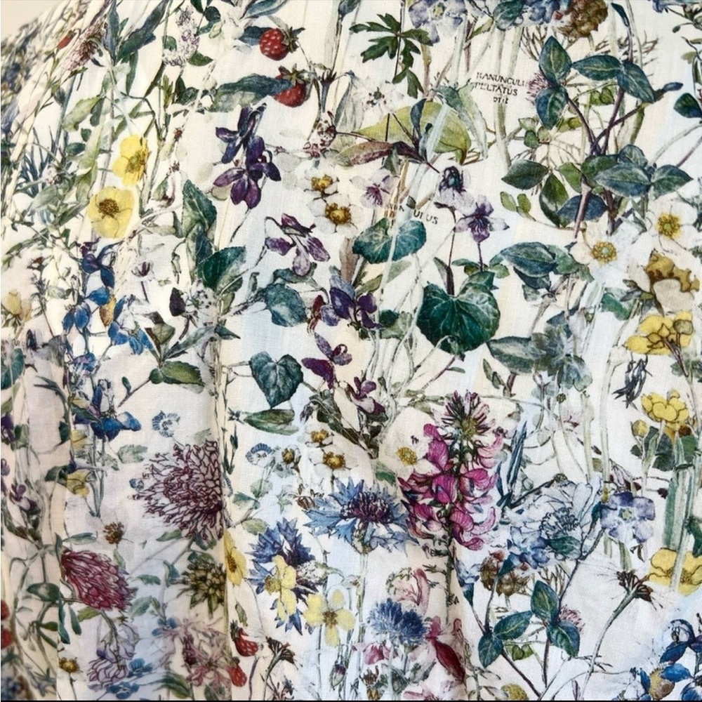 Anthropologie Botanical Print Kimono - Picture 10 of 10